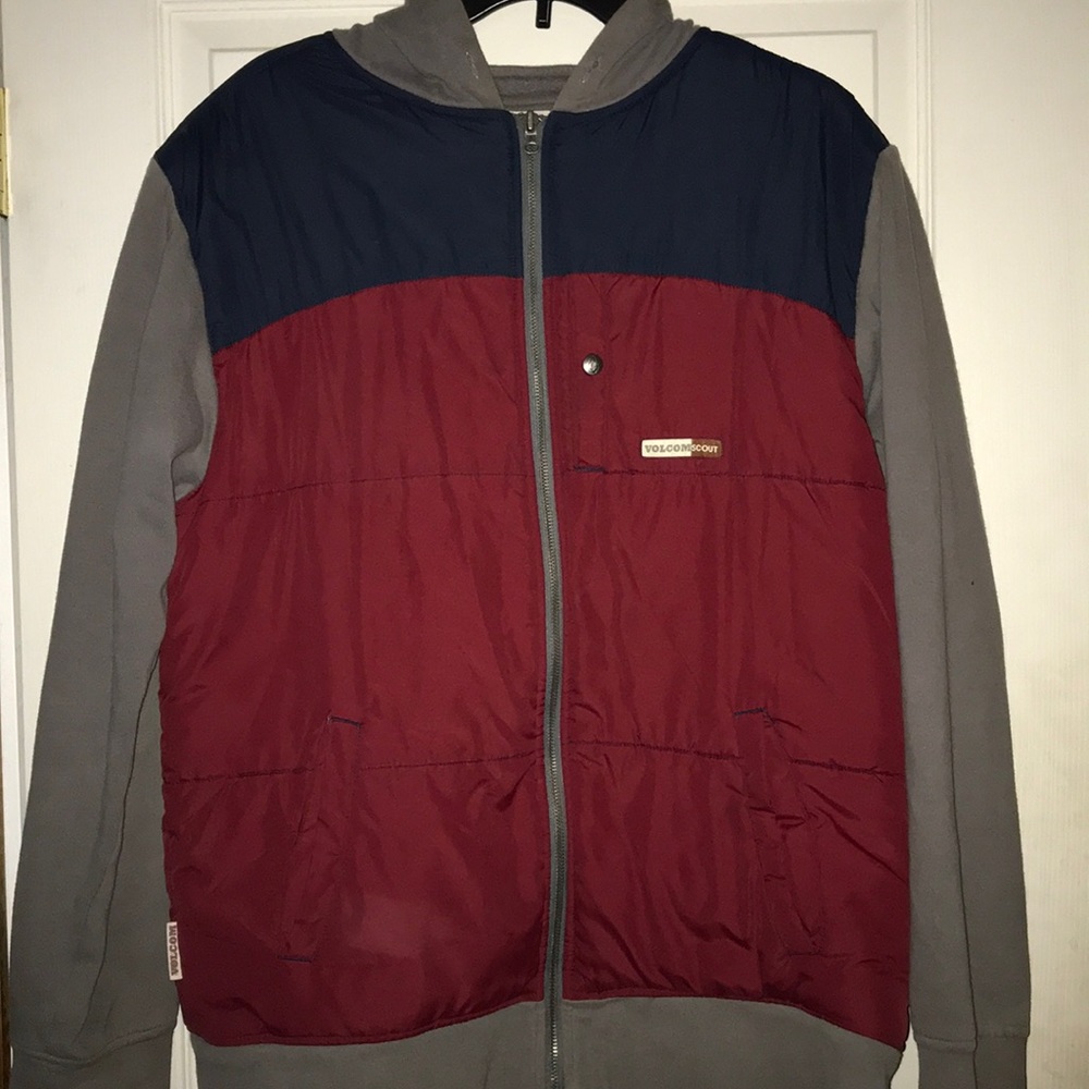 Volcom scout vest hoodie